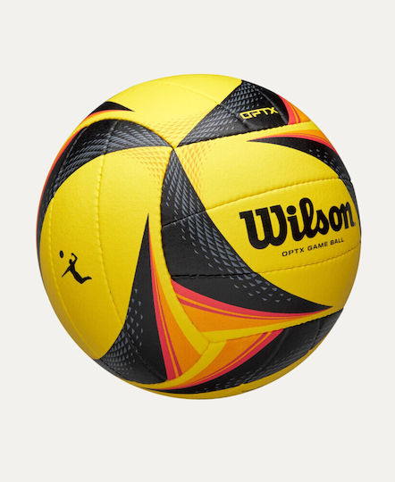 Wilson Optx Game Volleyball Black Yellow Orange Wv3000801bof