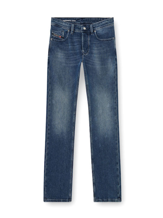 1985 Larkee Herren Jeanshosen Regulär Fit Blau