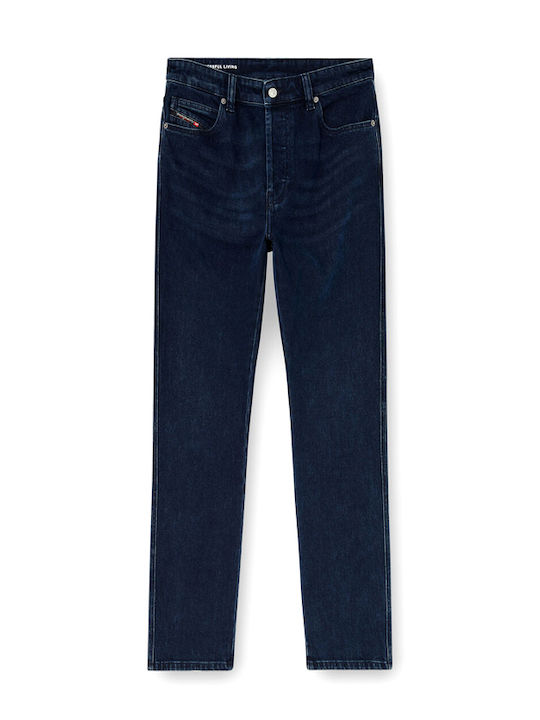 Men's Slim Fit Blue Jeans Pants