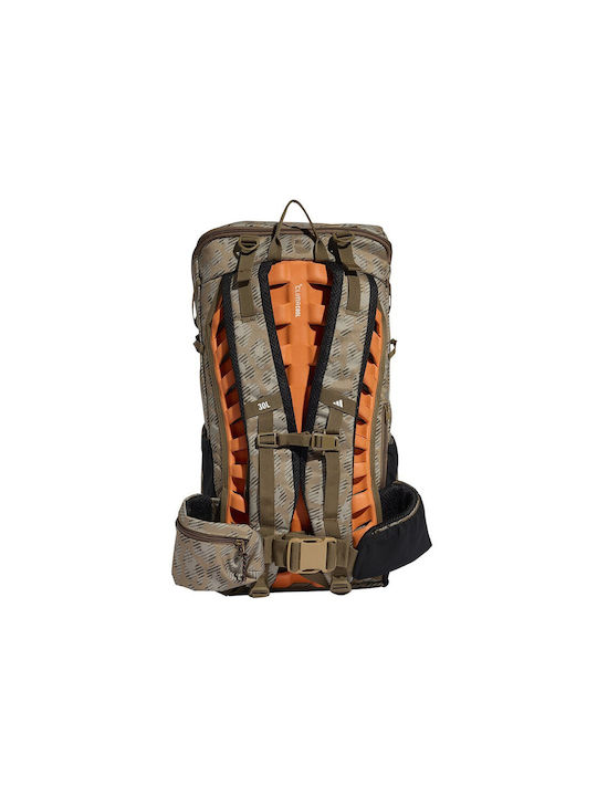 adidas Mountaineering Backpack 15lt Waterproof Brown Daypack