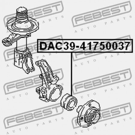 Ρουλεμάν Μπροστινής Πλήμνης Audi A6 1998-2005 Mex 893498625b