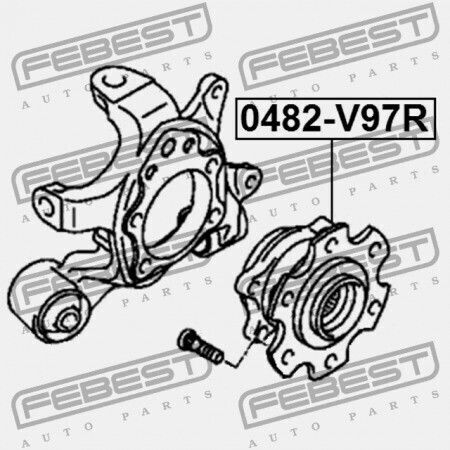 Πίσω Πλήμνη Mitsubishi Pajero Monterolong V90 2006.08 G Xp 3780a007
