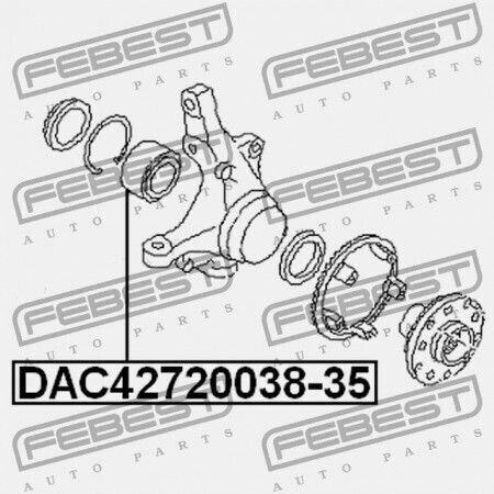 Subaru Impreza G11 Radlager Für Vorderachse 2000.02-2007.04 Jp 28316-ae000