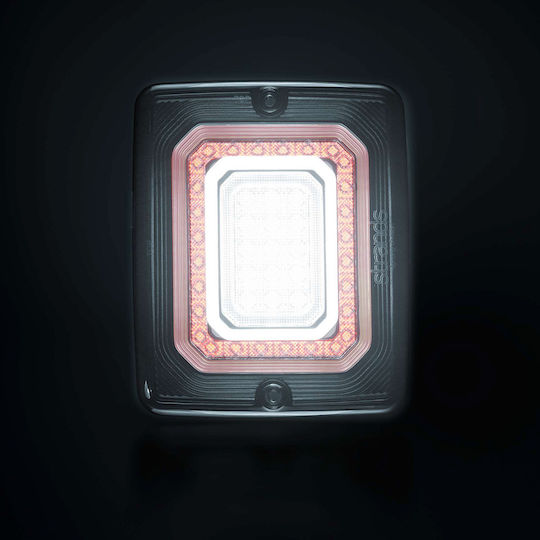 Strands For9t Illusion Lumini LED Far Spate De Semnalizare Spate Cu Ceață 10v40v Ip67
