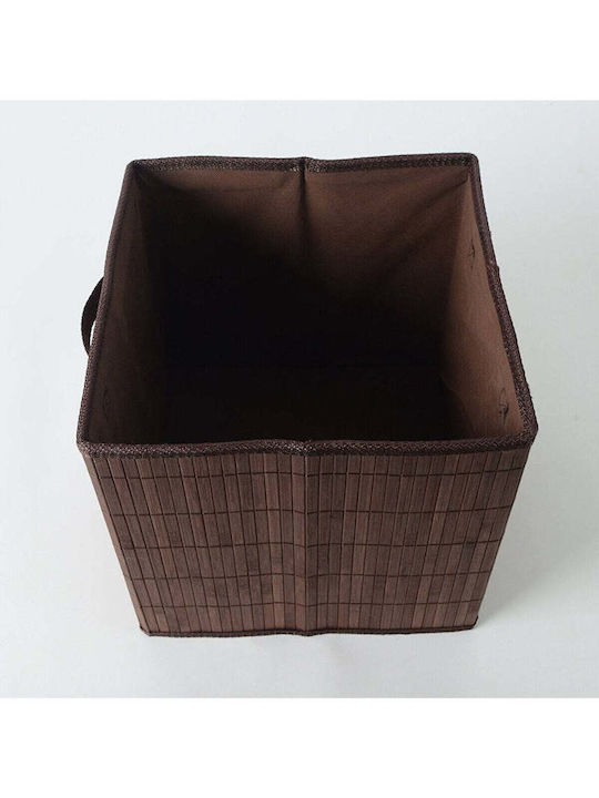 SteweHome Καλάθι Αποθήκευσης Bamboo Πολύχρωμο 27lt