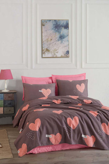 SteweHome Σετ Διπλή 200x230εκ. Ροζ