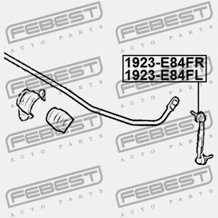 Left Rear Stabilizer Link Bmw X1 E84 2008-2013 Ece 33506785607