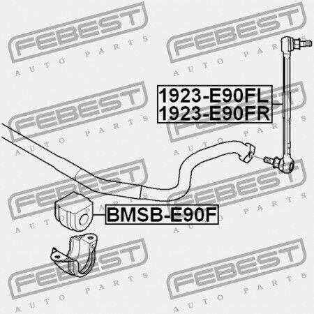 Braț Stânga Față Bara Stabilizatoare BMW 3 E90 2004-2008 ECE 31356765933