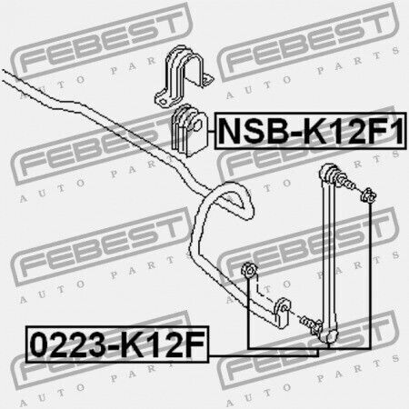 Σύνδεσμος Μπροστινού Σταθεροποιητή Nissan Tiida Jpn Μάρκα C11 2005.08-2012.06 Gl 54618-ed000