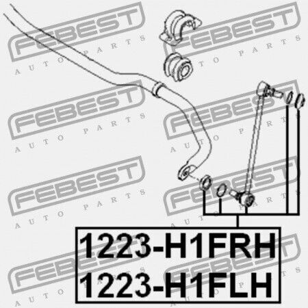 Braț Stânga Față Stabilizator Hyundai H-1 07 2007-2015 Gen 54830-4h000