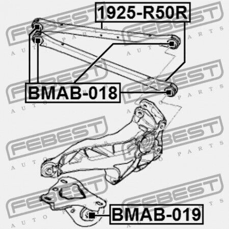 Schrauben Für Hintere Steuerarm Mini Convertible R57 Lci 2009-2013 Ece 33306799089