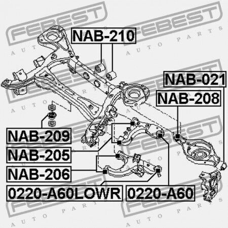 Differential Ring Für Nissan Pathfinder R51 2004.08-2012.09