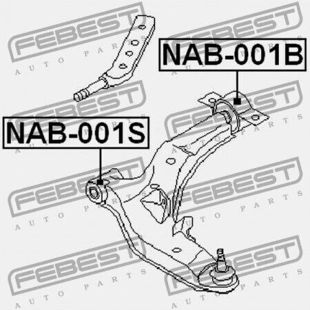 Предно Кузинето На Върха Предно NIssa Maxima Ca33 2000.01-2006.01 El 54500-2y411