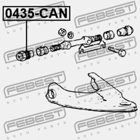 Δακτύλιος Μπουλονιού Άνω Μοχλού Mitsubishi Canter Fa Fb Fe 1980-2015 Mc120565