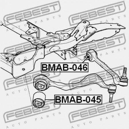 Bmw 3 E90 2004-2008 Ece Front Tie Rod End Ring 31126763719