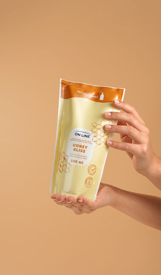 Luksja Refill Bubble Bath with AHA for Peeling 500ml