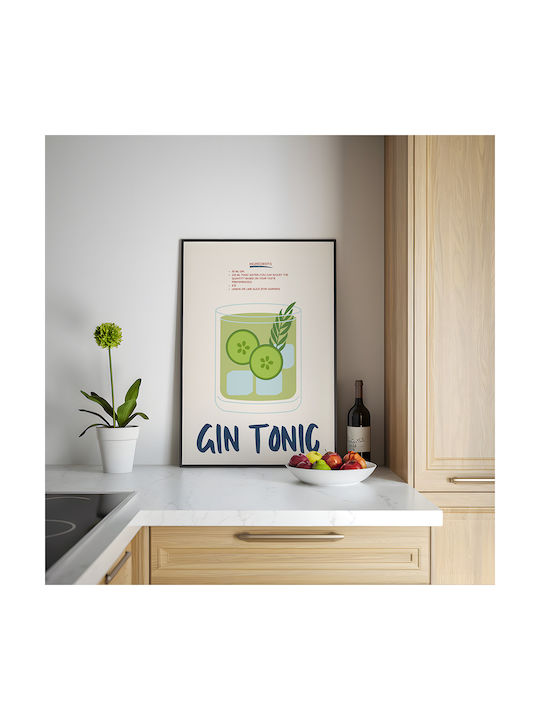 Poster Gin & Tonic Pst25481 50cm x 70cm-71127pd155025