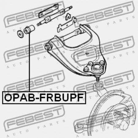 Μπροστινός Δακτύλιος Άνω Βραχίονα Ελέγχου Opel Frontera B 1998-2004 8973664880