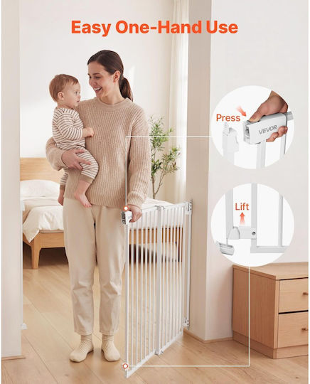 Vevor Metal Security Door in White Colour