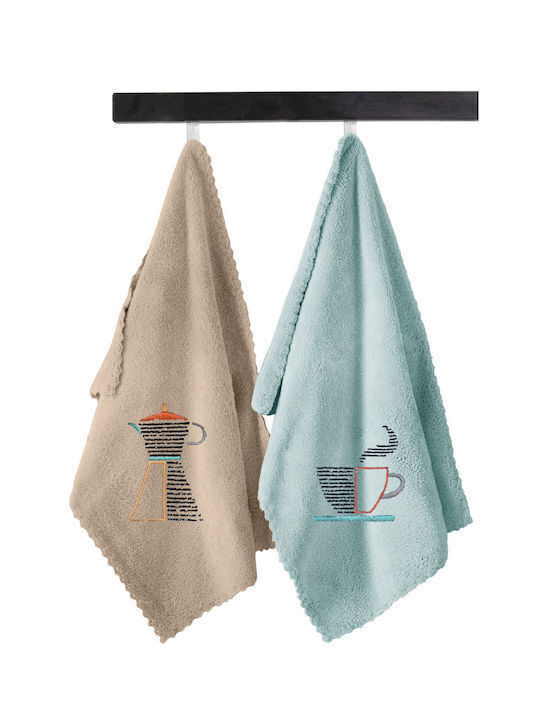 Guy Laroche Gourmet Kitchen Πετσέτα Κουζίνας σε Μπεζ Χρώμα 35x50cm