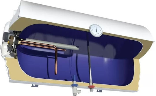 Nobel Δεξιά Θερμοσίφωνας 20lt Glass Οριζόντιος 3kW