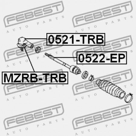 Bară De Direcție Mazda Omăgial Cz 2001-2011 Usa Ec01-32-240