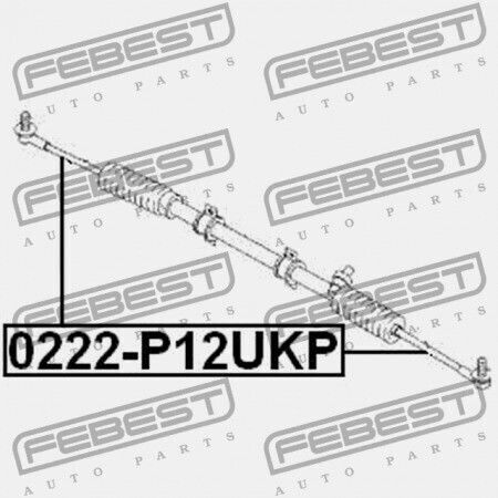 Febest Lenkstangenstange Für Nissan Primera P12e 2002.01-2007.05 El 49001-ba210