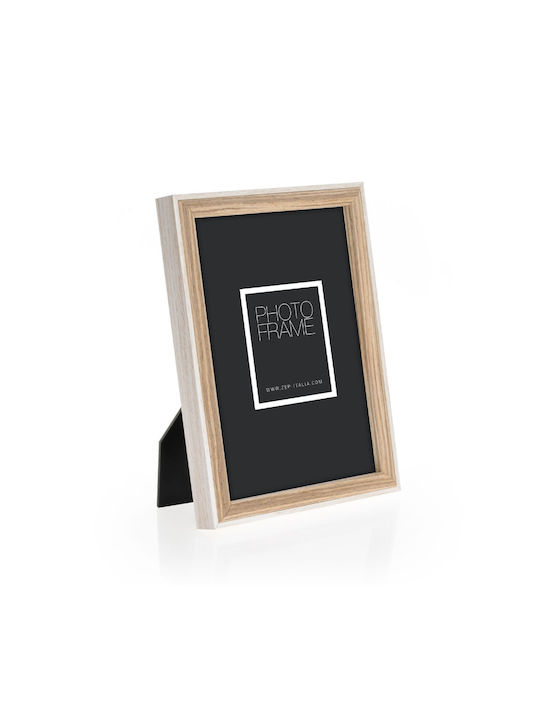 ZEP Kriss Wall-mounted Wooden Photo Frame with Beige Frame