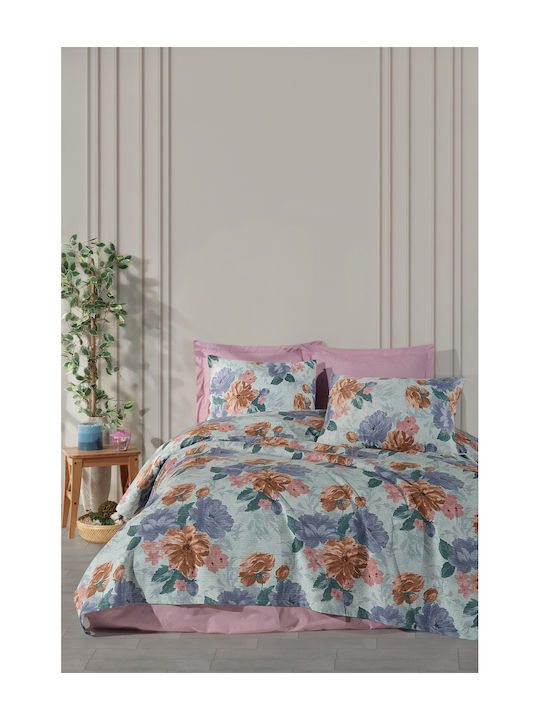 SteweHome Pique Single Blanket 160x230cm Green