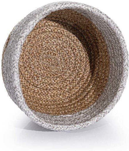 SteweHome STE-044871-P44871 Fabric Decorative Basket SteweHome STE-044871-P44871 Fabric Decorative Basket