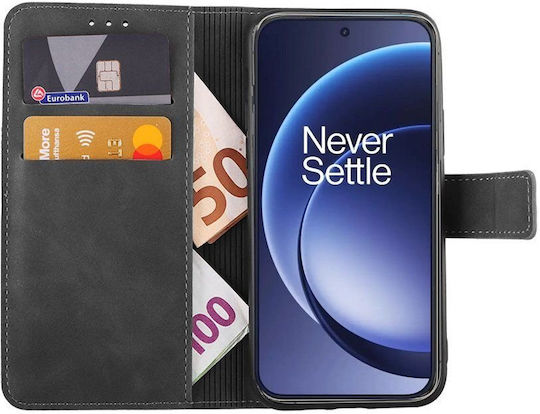 Lime Essential Handyhülle OnePlus 15R 5G 6,83 Zoll Magnet Book Stand Clip Grau