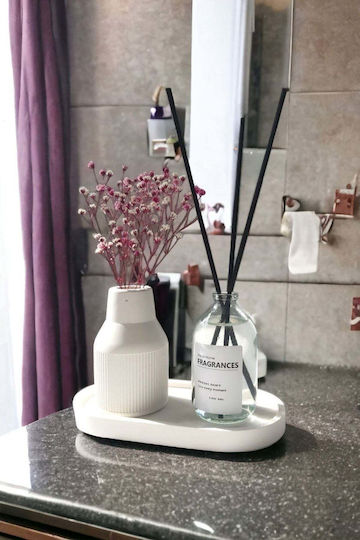 SteweHome Комплект Бели Вази 5xВ9см