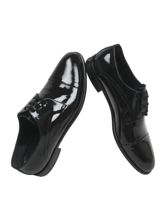 Pantofi Oxford Barbati Negri