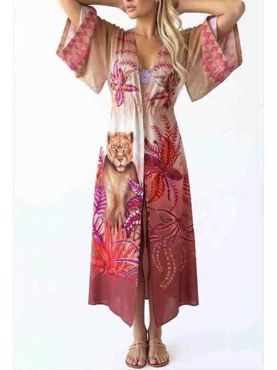 Damen Kimono Mehrfarbig PG291A-028FAR