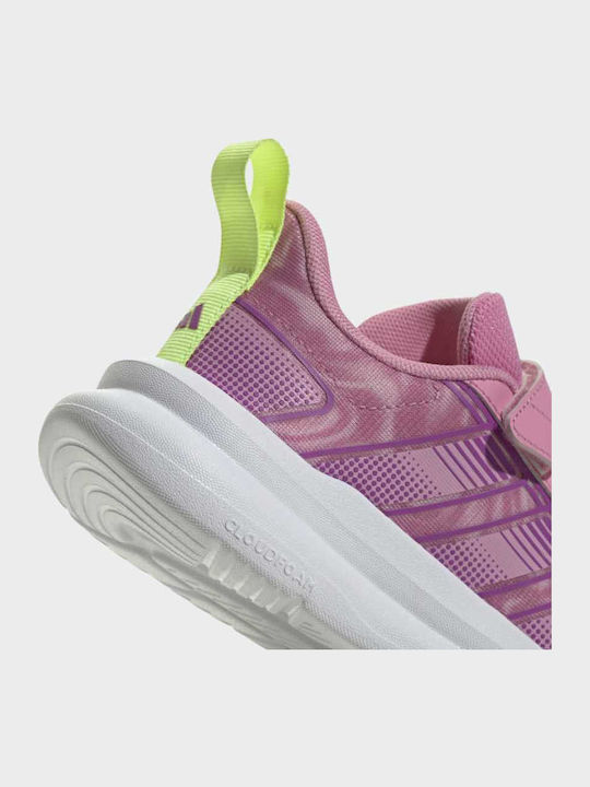 Tensaur Run Kinder Sportschuhe Running mit Schnürsenkeln Rosa
