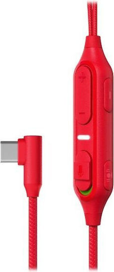 HP Cloud Earbuds III S In Ear Gaming Headset με σύνδεση USB Κόκκινο for Nintendo Switch