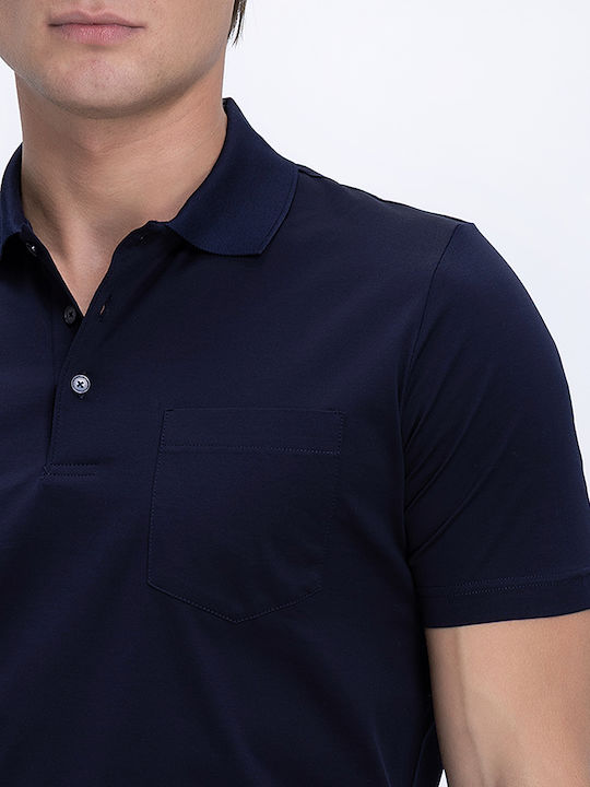 Polo Μπλούζα Κοντομάνικη Navy Μπλε