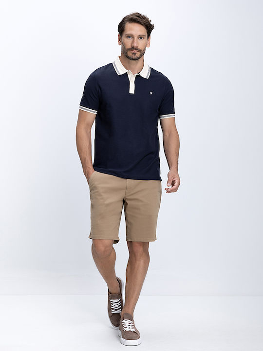 Farah Polo Herrenblusen Marineblaue