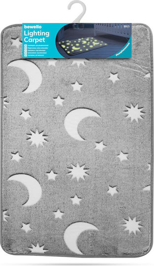 Alista Home Antiderapant Covoraș De Baie Din Bumbac GLB_BW2061A Gri 60x40 cm