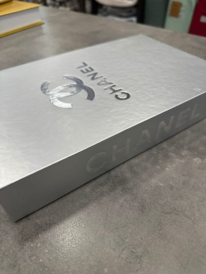 Dekorative Box Silber 16x26x4cm