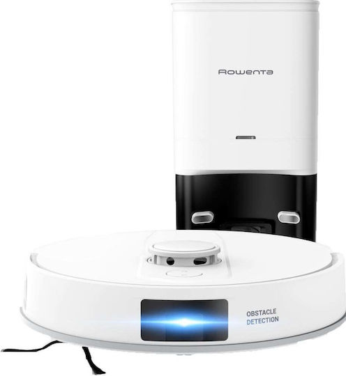 Rowenta X-Plorer Serie 140+ Прахосмукачка робот със Лазерно Картографиране и Всмукателна Мощност 5000Pa Бяла