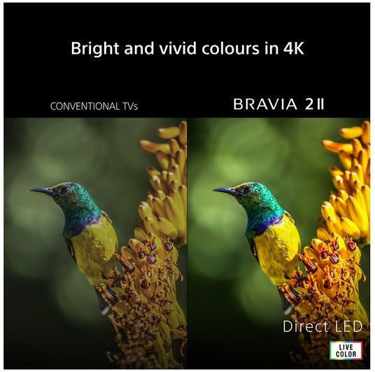 Sony Smart Телевизор 50" 4K UHD LED Bravia 2 II HDR (2026) K50S25M2PB.CEI