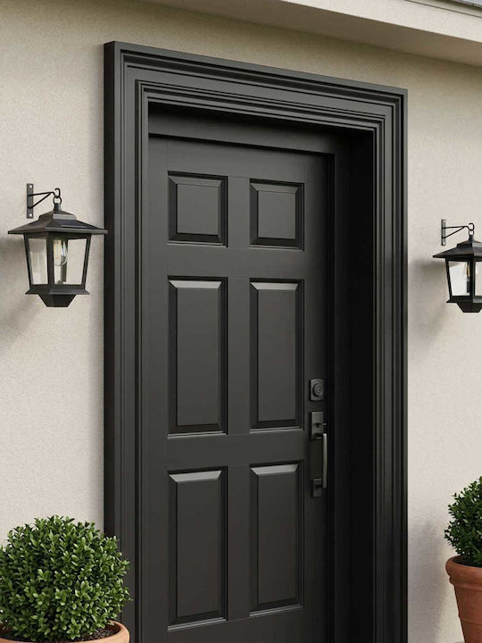 vidaXL Wall-Mounted Outdoor Lighting LED with Warm White Light 19x14x25cm