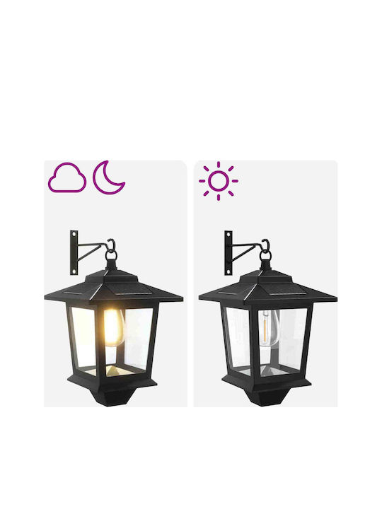 vidaXL Wall-Mounted Outdoor Lighting LED with Warm White Light 19x14x25cm