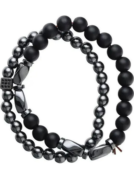 Herren Armbänder Set aus Leder Herren Armbänder Set aus Leder