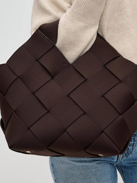 Set Women's Tote Handbag Brown