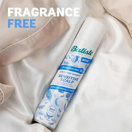 Batiste Dry Shampoo for Sensitive Scalp for Fragile Hair 200ml