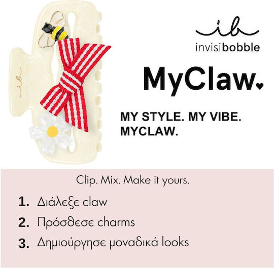 Invisibobble Clipstar Myclaw Κλάμερ Μαλλιών Wildflower Juicy Charms 1 Τεμάχιο