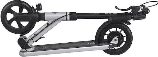 Micro Kids Foldable Scooter Suburb Reloaded 2-Wheel for 12+ Years Silver