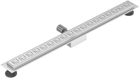 Hydrosan Shower Siphon with 7.2mm Outlet and Size 70x7cm
